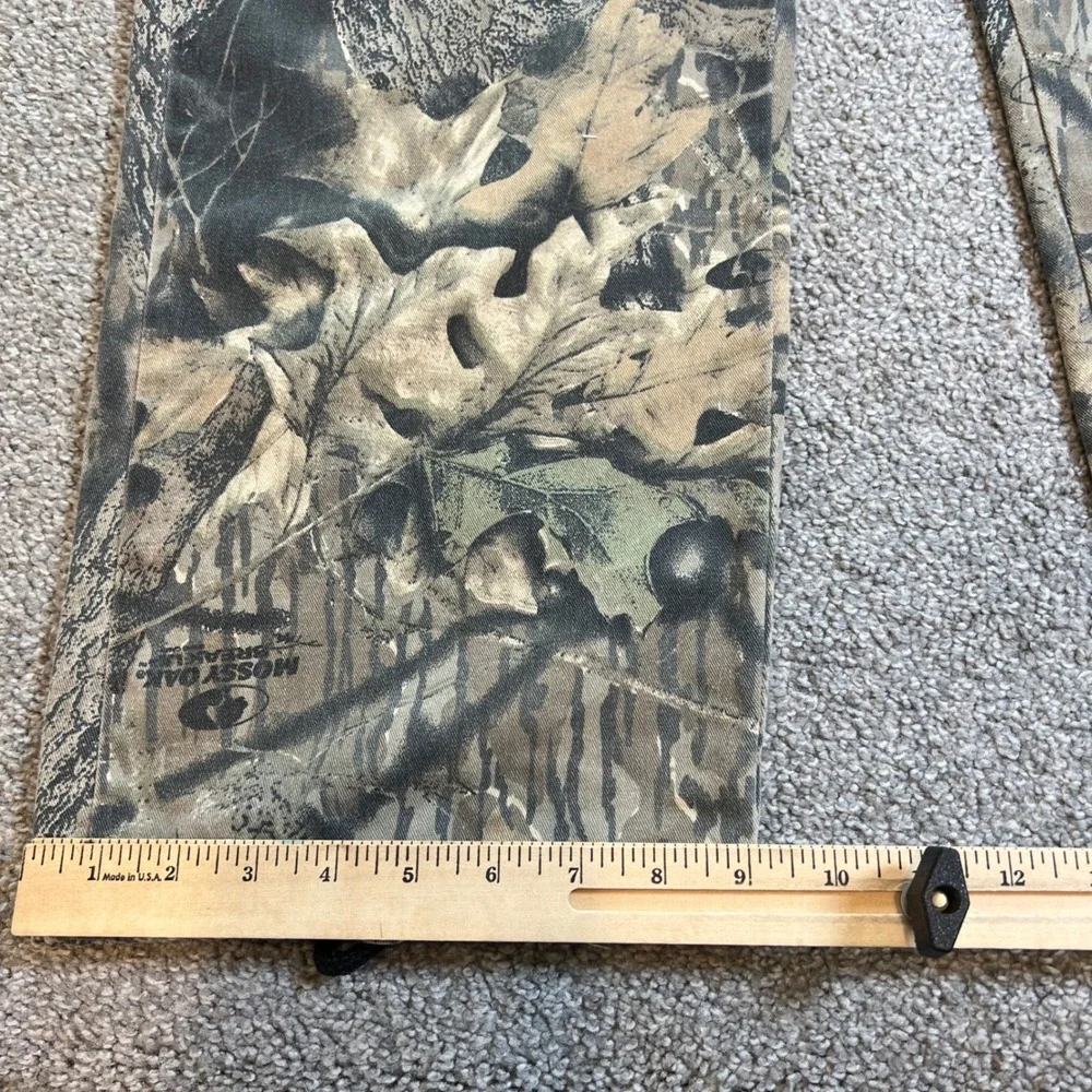 vtg Mossy Oak camo Pants Mens XL Breakup USA cargo Hunting streetwear utility 90